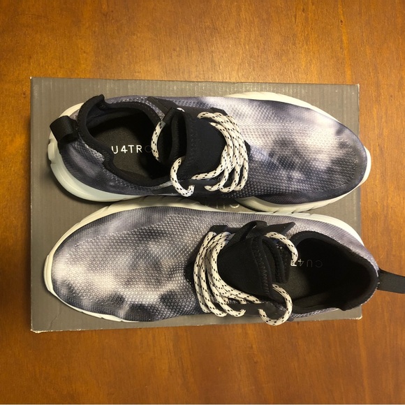 Cu4tro Bolt: Black Marble Knit Men’s athletic shoe w/ box - Picture 5 of 11